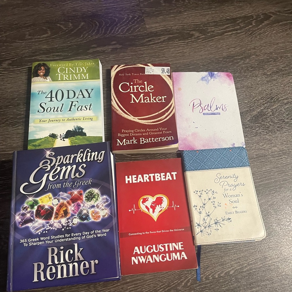 6 books